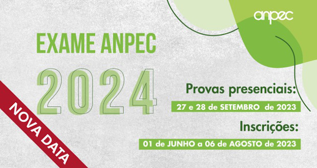 Exame ANPEC 2024